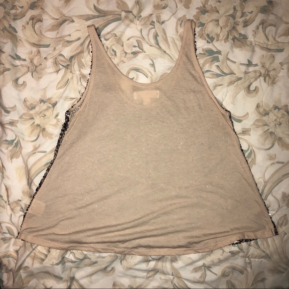 Gold sequined party top - Picture 3 of 3